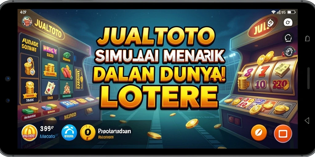 Tampilan gameplay menarik dari JUALTOTO yang menunjukkan pengalaman lotere.
