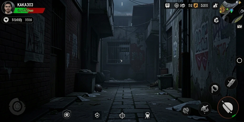 Gameplay KAKA303 yang menegangkan dengan atmosfer seram.