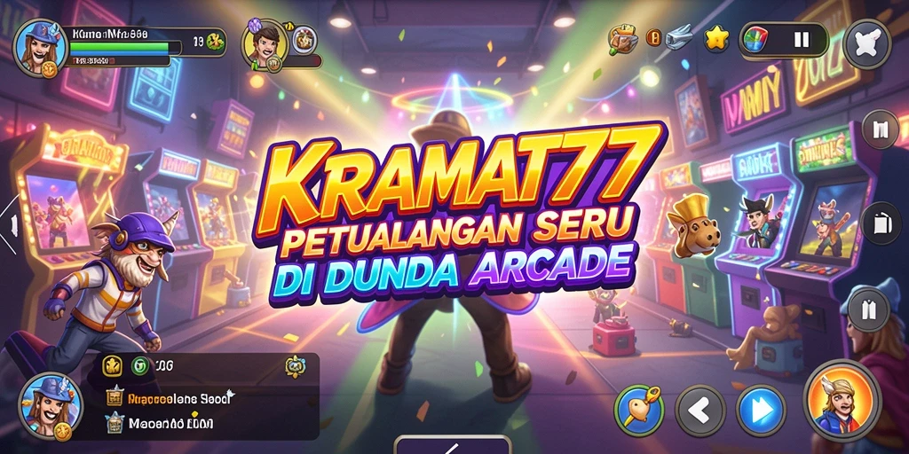 Screenshot KRAMAT77 menampilkan aksi seru dalam gameplay Arcade.