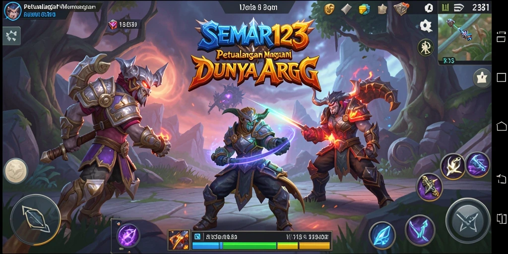 Tampilan seru dari permainan ARPG SEMAR123 yang penuh aksi.