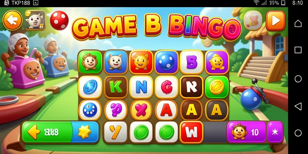 Tampilan gameplay Bingo yang seru dan interaktif di TKP188.